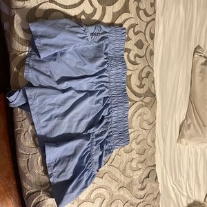 Free people blue shorts. Worn once. In great shape